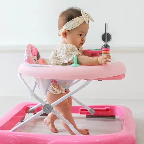 500　sl02　ミッキーマウス・ミニーマウス タイニートレック・ベビーウォーカー