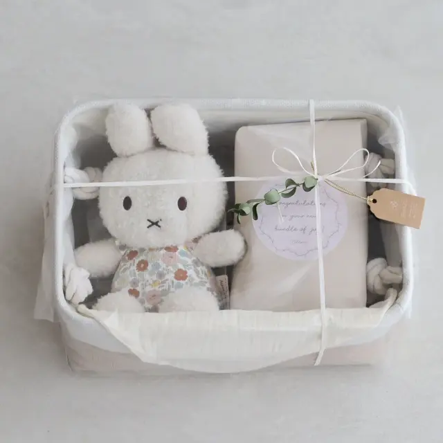 miffy x Little Dutch ナチュラルおむつストッカー