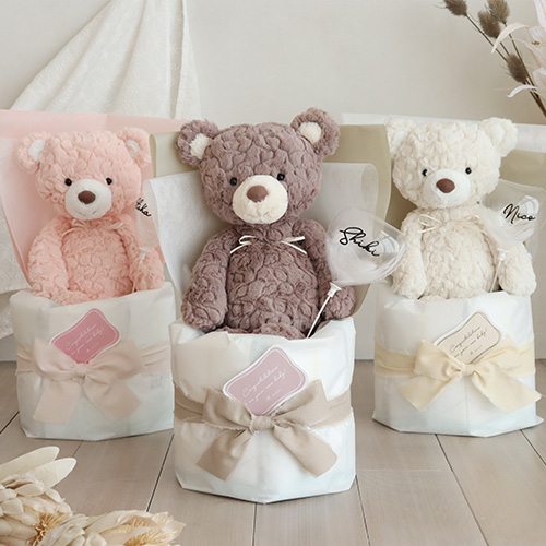 メリーマイヤー(Mary Meyer)ベアおむつケーキMサイズ