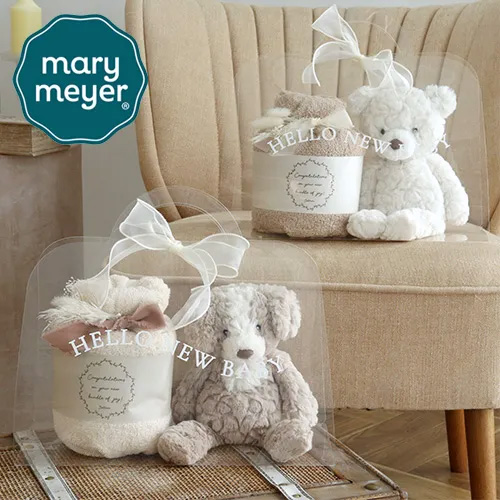 【出産祝い】メリーマイヤーおむつケーキ クリアトートギフトセット