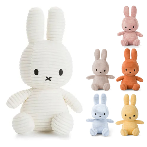 【出産祝い】コーデュロイミッフィー Corduroy Miffy 23cm
